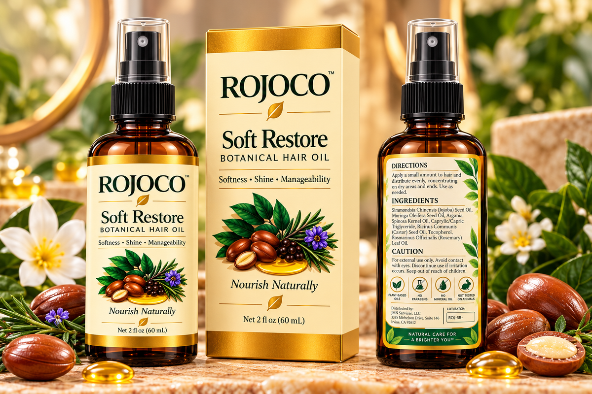 ROJOCO™ Soft Restore Botanical Hair Oil